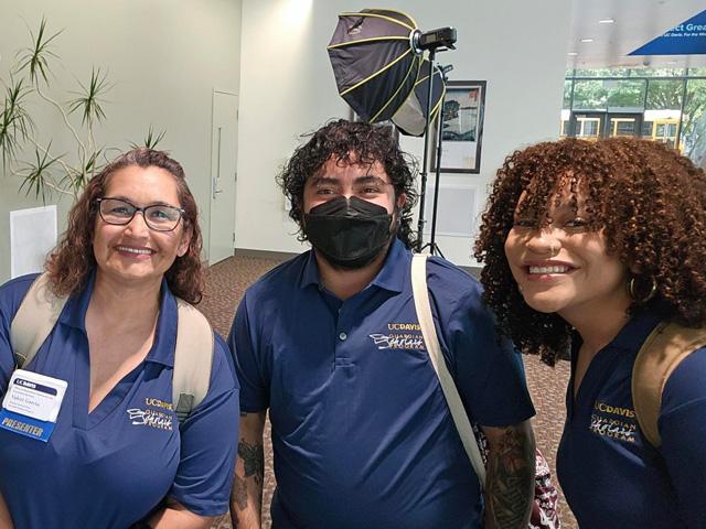 GSP staff after a presentation